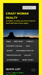 Mobile Screenshot of crazywomanrealty.com